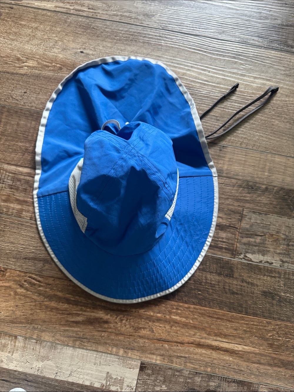 Sundry Royal Blue Kids Sun Hat with Neck Flap size L
